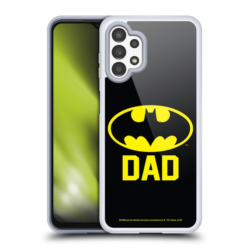 Batman DC Comics Logos Batdad Soft Gel Case for Samsung Galaxy A13 (2022)