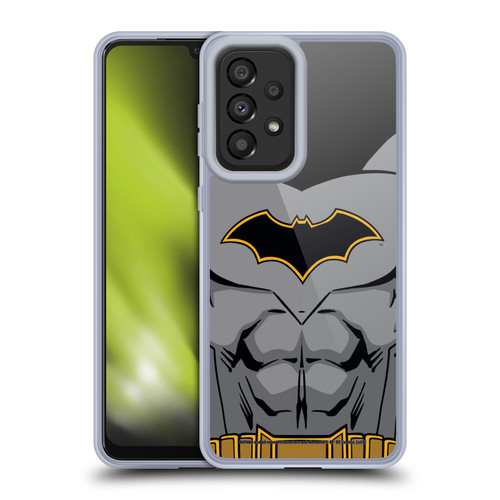 Batman DC Comics Logos Rebirth Costume Soft Gel Case for Samsung Galaxy A33 5G (2022)