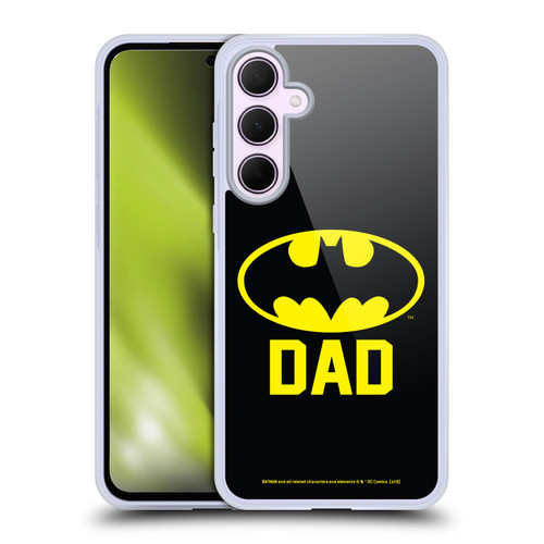 Batman DC Comics Logos Batdad Soft Gel Case for Samsung Galaxy A35 5G