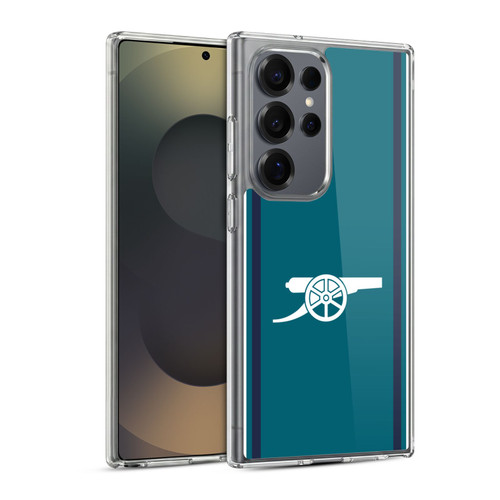 Arsenal FC 2023/24 Crest Kit Third Soft Gel Case for Samsung Galaxy S25 Ultra & MagSafe