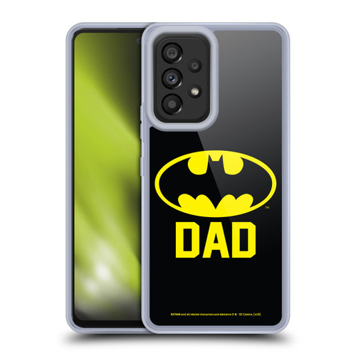 Batman DC Comics Logos Batdad Soft Gel Case for Samsung Galaxy A53 5G (2022)
