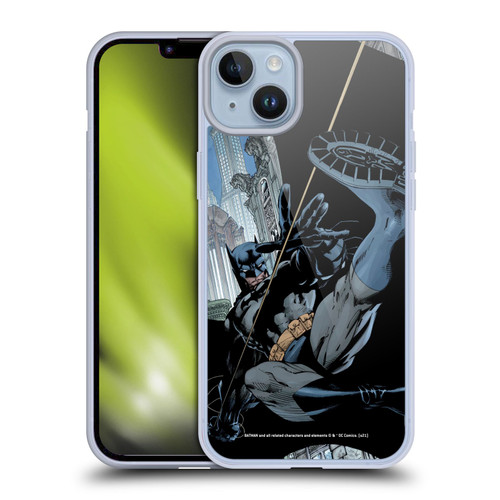Batman DC Comics Hush #608 Comic Book Cover Soft Gel Case for Apple iPhone 14 Plus & MagSafe