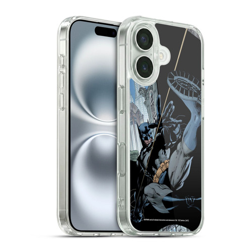 Batman DC Comics Hush #608 Comic Book Cover Soft Gel Case for Apple iPhone 16 & MagSafe