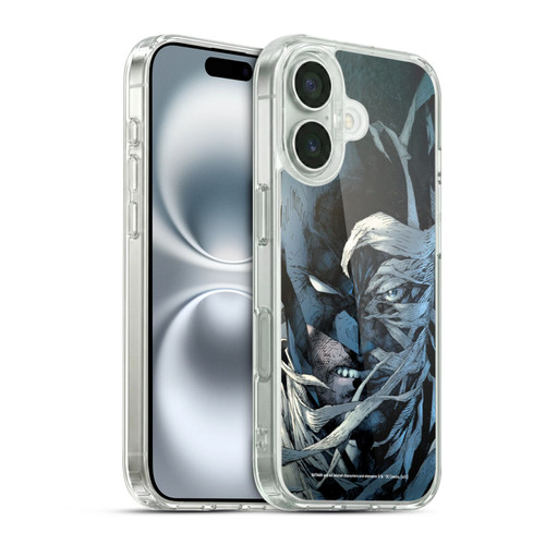 Batman DC Comics Hush New Edition Comic Book Cover Soft Gel Case for Apple iPhone 16 & MagSafe
