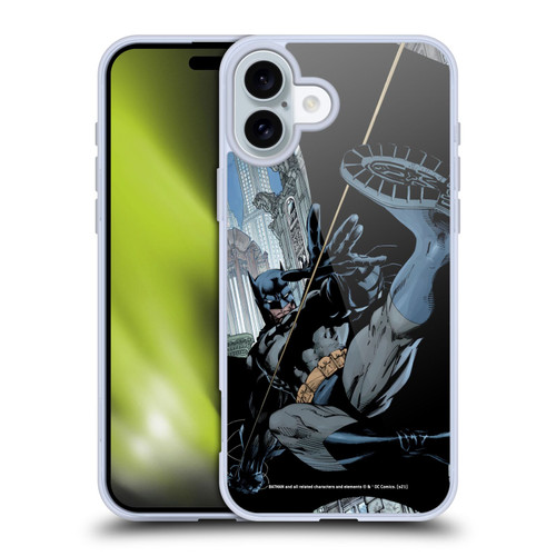 Batman DC Comics Hush #608 Comic Book Cover Soft Gel Case for Apple iPhone 16 Plus & MagSafe