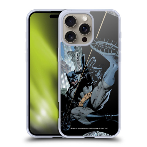 Batman DC Comics Hush #608 Comic Book Cover Soft Gel Case for Apple iPhone 16 Pro Max