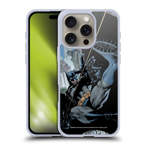 Batman DC Comics Hush #608 Comic Book Cover Soft Gel Case for Apple iPhone 16 Pro & MagSafe
