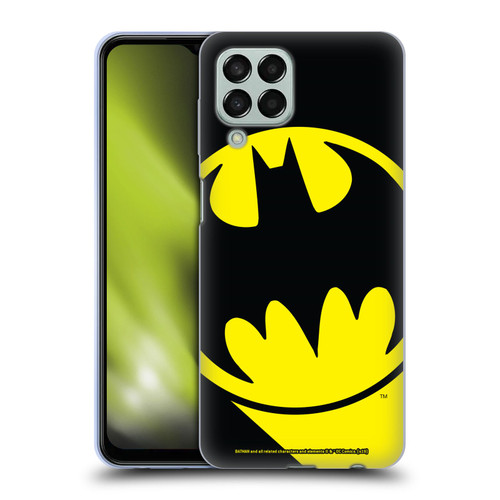 Batman DC Comics Logos Bat Signal Soft Gel Case for Samsung Galaxy M33 (2022)