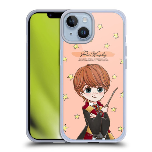 Harry Potter Deathly Hallows XXXVII Ron Weasley Soft Gel Case for Apple iPhone 14