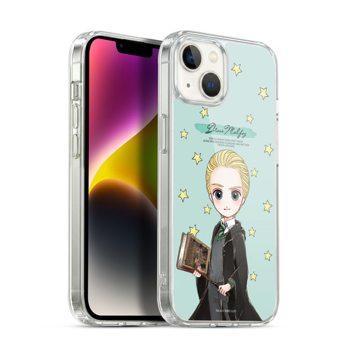 Harry Potter Deathly Hallows XXXVII Draco Malfoy Soft Gel Case for Apple iPhone 14 Plus & MagSafe
