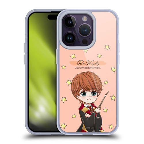 Harry Potter Deathly Hallows XXXVII Ron Weasley Soft Gel Case for Apple iPhone 14 Pro