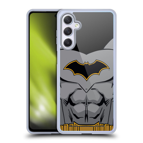 Batman DC Comics Logos Rebirth Costume Soft Gel Case for Samsung Galaxy M54 5G