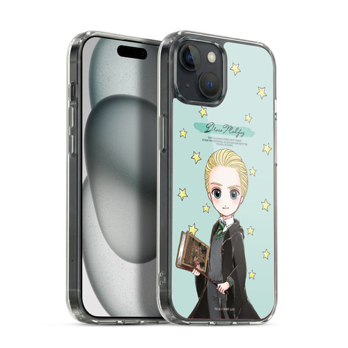 Harry Potter Deathly Hallows XXXVII Draco Malfoy Soft Gel Case for Apple iPhone 15 Plus & MagSafe