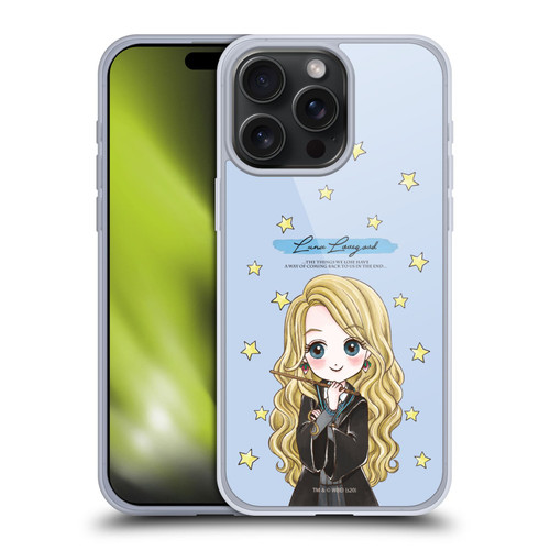 Harry Potter Deathly Hallows XXXVII Luna Lovegood Soft Gel Case for Apple iPhone 15 Pro Max & MagSafe