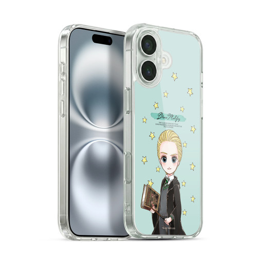 Harry Potter Deathly Hallows XXXVII Draco Malfoy Soft Gel Case for Apple iPhone 16 Plus & MagSafe