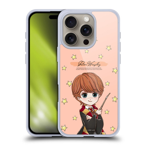 Harry Potter Deathly Hallows XXXVII Ron Weasley Soft Gel Case for Apple iPhone 16 Pro