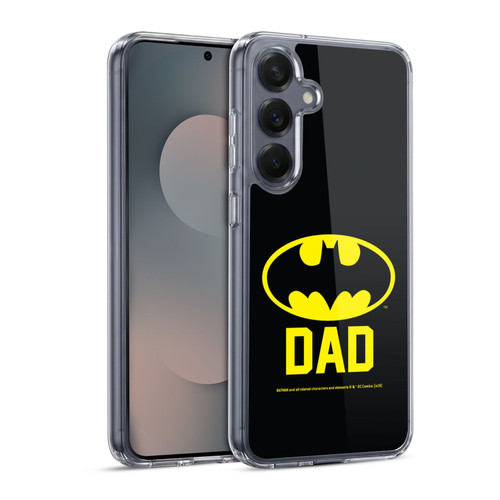 Batman DC Comics Logos Batdad Soft Gel Case for Samsung Galaxy S25 & MagSafe