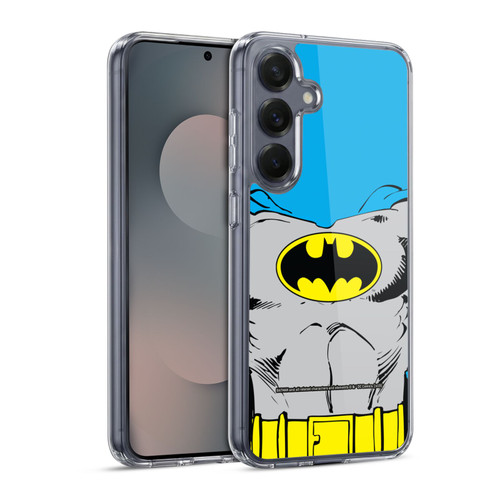 Batman DC Comics Logos Classic Costume Soft Gel Case for Samsung Galaxy S25 & MagSafe