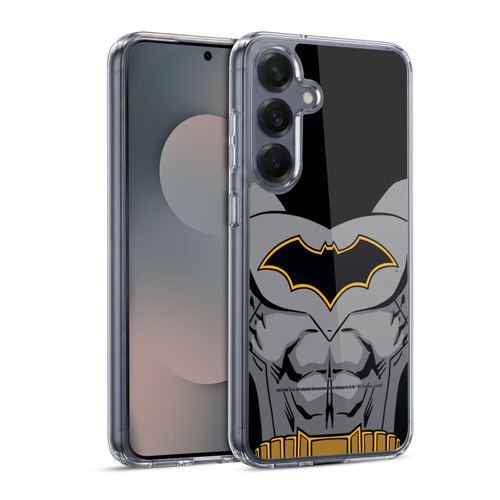 Batman DC Comics Logos Rebirth Costume Soft Gel Case for Samsung Galaxy S25 & MagSafe