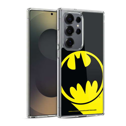 Batman DC Comics Logos Bat Signal Soft Gel Case for Samsung Galaxy S25 Ultra & MagSafe