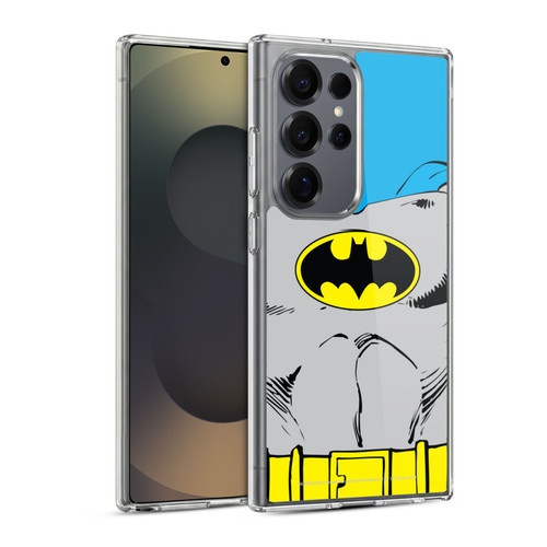 Batman DC Comics Logos Classic Costume Soft Gel Case for Samsung Galaxy S25 Ultra & MagSafe