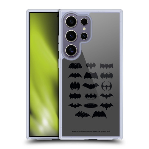 Batman DC Comics Logos Comic Soft Gel Case for Samsung Galaxy S25 Ultra & MagSafe