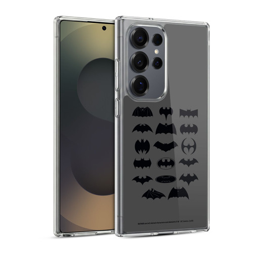 Batman DC Comics Logos Comic Soft Gel Case for Samsung Galaxy S25 Ultra & MagSafe