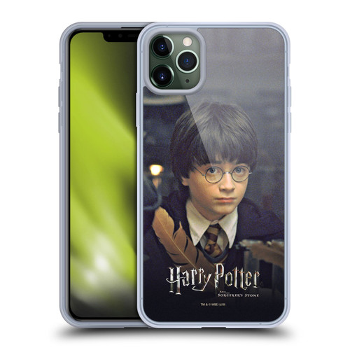 Harry Potter Sorcerer's Stone II Feather Quill Soft Gel Case for Apple iPhone 11 Pro Max & MagSafe
