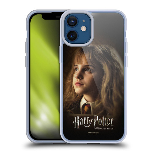 Harry Potter Sorcerer's Stone II Hermione Granger Soft Gel Case for Apple iPhone 12 Mini & MagSafe