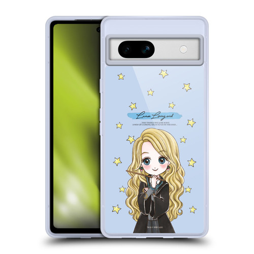 Harry Potter Deathly Hallows XXXVII Luna Lovegood Soft Gel Case for Google Pixel 7a