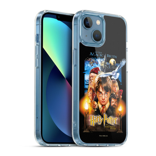 Harry Potter Sorcerer's Stone II Poster 1 Soft Gel Case for Apple iPhone 13 Mini & MagSafe