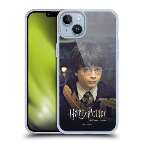 Harry Potter Sorcerer's Stone II Feather Quill Soft Gel Case for Apple iPhone 14 Plus & MagSafe