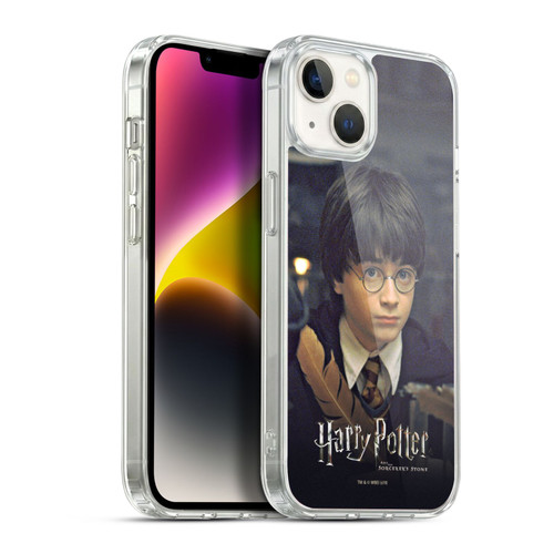 Harry Potter Sorcerer's Stone II Feather Quill Soft Gel Case for Apple iPhone 14 Plus & MagSafe