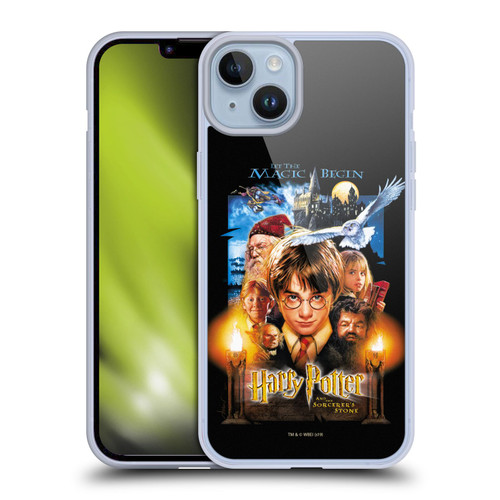 Harry Potter Sorcerer's Stone II Poster 1 Soft Gel Case for Apple iPhone 14 Plus & MagSafe