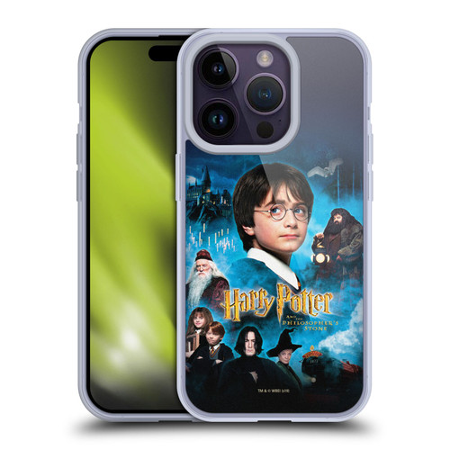 Harry Potter Sorcerer's Stone II Poster 2 Soft Gel Case for Apple iPhone 14 Pro & MagSafe