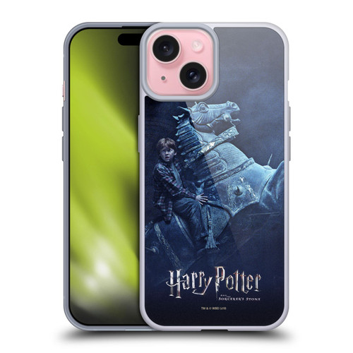 Harry Potter Sorcerer's Stone II Ron Weasley Soft Gel Case for Apple iPhone 15 & MagSafe