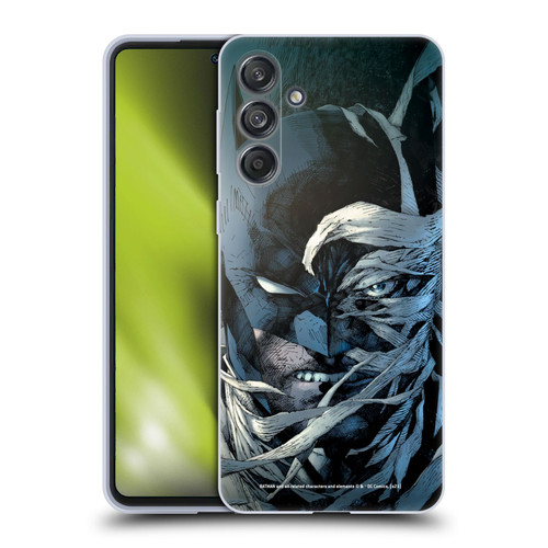 Batman DC Comics Hush New Edition Comic Book Cover Soft Gel Case for Samsung Galaxy M55 5G