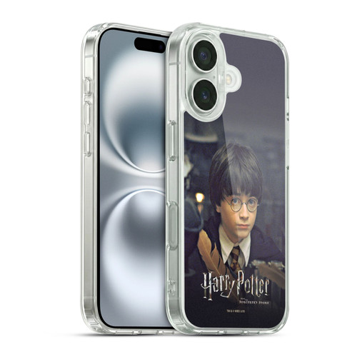Harry Potter Sorcerer's Stone II Feather Quill Soft Gel Case for Apple iPhone 16 & MagSafe