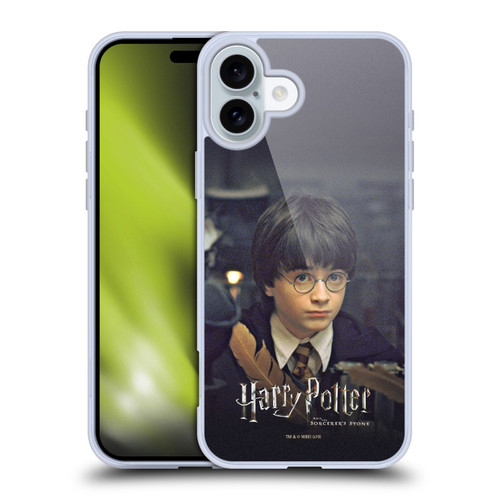 Harry Potter Sorcerer's Stone II Feather Quill Soft Gel Case for Apple iPhone 16 Plus & MagSafe