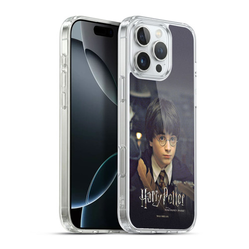 Harry Potter Sorcerer's Stone II Feather Quill Soft Gel Case for Apple iPhone 16 Pro Max & MagSafe