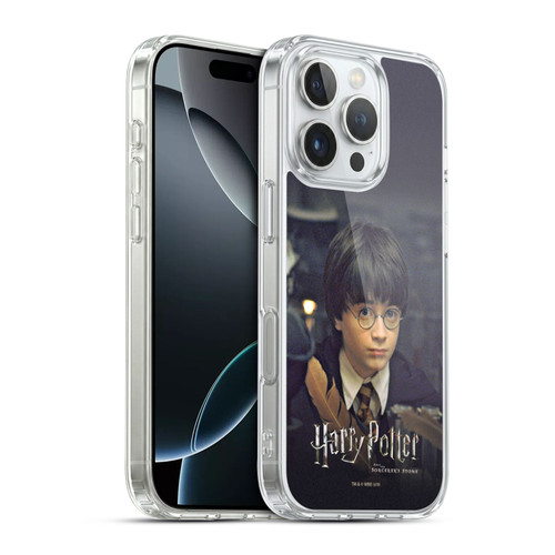 Harry Potter Sorcerer's Stone II Feather Quill Soft Gel Case for Apple iPhone 16 Pro & MagSafe