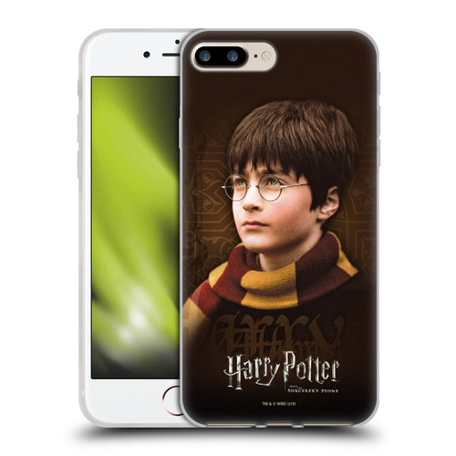Harry Potter Sorcerer's Stone II Scarf Soft Gel Case for Apple iPhone 7 Plus / iPhone 8 Plus & MagSafe