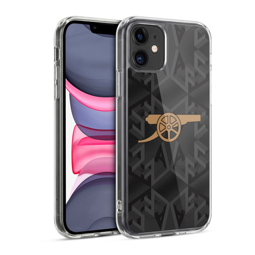 Arsenal FC 2022/23 Crest Kit Away Soft Gel Case for Apple iPhone 11