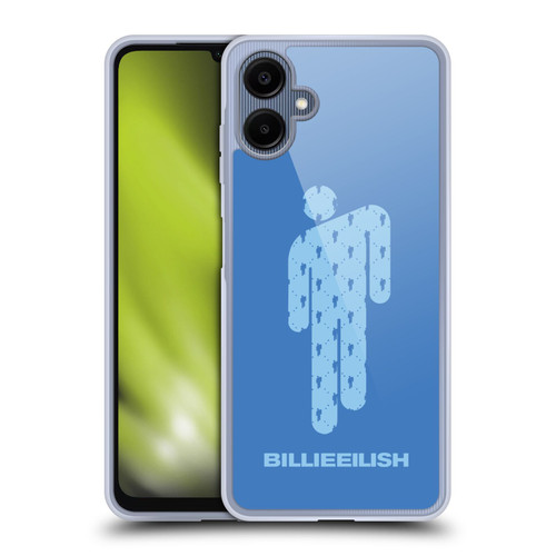 Billie Eilish Key Art Blohsh Blue Soft Gel Case for Samsung Galaxy A06 4G