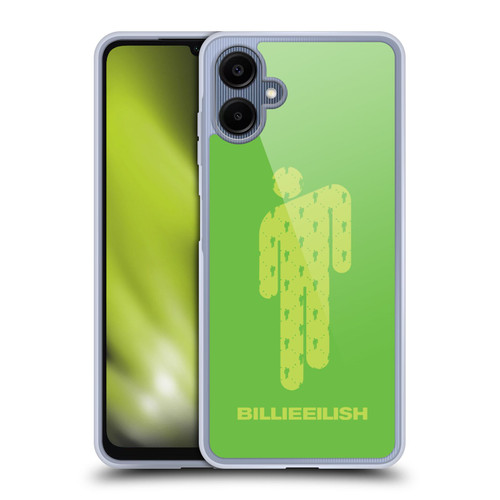 Billie Eilish Key Art Blohsh Green Soft Gel Case for Samsung Galaxy A06 4G
