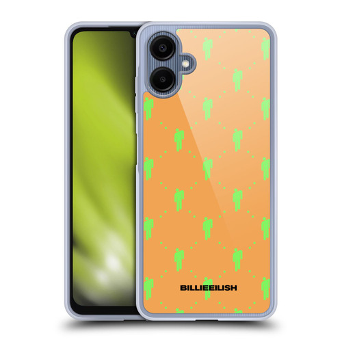 Billie Eilish Key Art Blohsh Pattern Soft Gel Case for Samsung Galaxy A06 4G