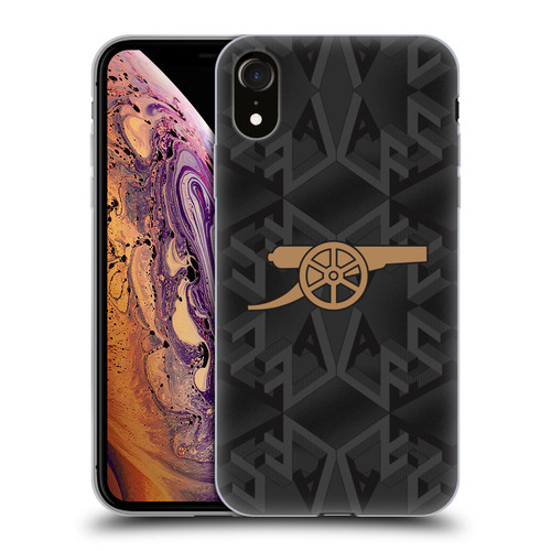 Arsenal FC 2022/23 Crest Kit Away Soft Gel Case for Apple iPhone XR