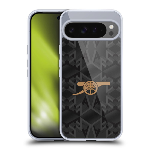 Arsenal FC 2022/23 Crest Kit Away Soft Gel Case for Google Pixel 9 Pro XL