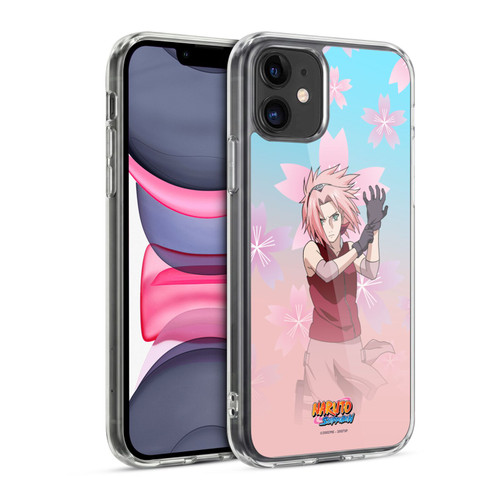 Naruto Shippuden Character Art Sakura Haruno Soft Gel Case for Apple iPhone 11