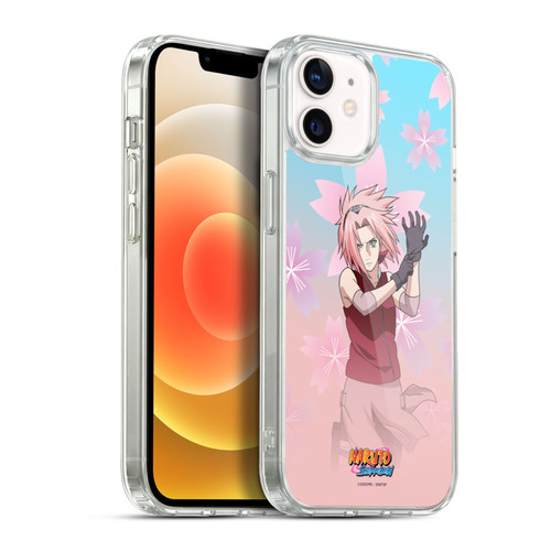 Naruto Shippuden Character Art Sakura Haruno Soft Gel Case for Apple iPhone 12 / iPhone 12 Pro & MagSafe